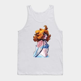 Watercolor Girl Tank Top